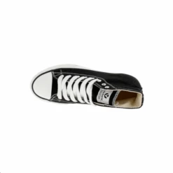 Botas Victoria Tribu Doble Suela Lona Negro Mujer -Zapato Tienda De Ventas botas victoria tribu doble suela lona negro mujer 3