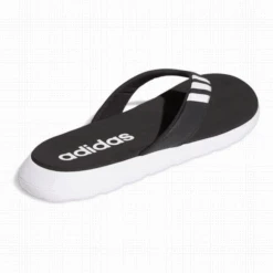Chanclas Adidas Comfort Flip Flop Negro Blanco -Zapato Tienda De Ventas chanclas adidas comfort flip flop negro blanco 3