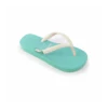 Chanclas Brasileras Classic Combi Verde Agua Blanco Niños -Zapato Tienda De Ventas chanclas brasileras classic combi verde agua blanco ninos