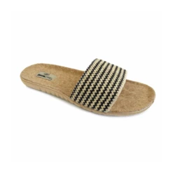 Chanclas Brasileras Tren Plant Pala Negro Mujer