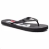 Chanclas Fila Troy Slipper Negro Blanco Hombre -Zapato Tienda De Ventas chanclas fila troy slipper negro blanco hombre