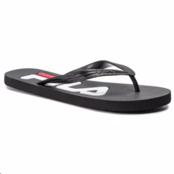 Chanclas Fila Troy Slipper Negro Blanco Hombre