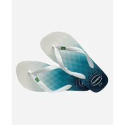 Chanclas Havaianas Brasil Fresh Blanco Azul Unisex -Zapato Tienda De Ventas chanclas havaianas brasil fresh blanco azul unisex 3