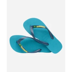 Chanclas Havaianas Brasil Logo Azul Claro Unisex -Zapato Tienda De Ventas chanclas havaianas brasil logo azul claro unisex 2