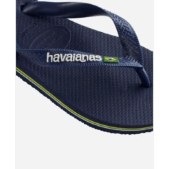 Chanclas Havaianas Brasil Logo Azul Marino Unisex -Zapato Tienda De Ventas chanclas havaianas brasil logo azul marino unisex 4