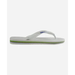 Chanclas Havaianas Brasil Logo Blanco Unisex -Zapato Tienda De Ventas chanclas havaianas brasil logo blanco unisex 2