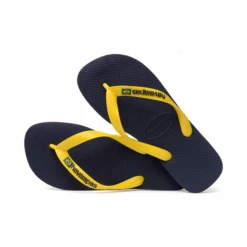 Chanclas Havaianas Brasil Logo Marino Amarillo Unisex -Zapato Tienda De Ventas chanclas havaianas brasil logo marino amarillo unisex 2
