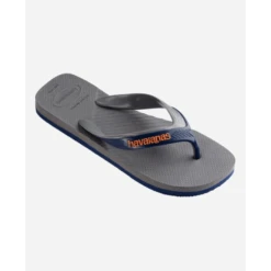 Chanclas Havaianas Casual 2.0 Gris Unisex -Zapato Tienda De Ventas chanclas havaianas casual 20 gris unisex 1