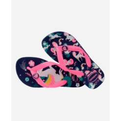 Chanclas Havaianas Fantasy Azul Niños -Zapato Tienda De Ventas chanclas havaianas fantasy azul ninos 3