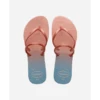 Chanclas Havaianas Flat Duo Iridescent Rosa Azul Mujer