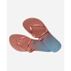 Chanclas Havaianas Flat Duo Iridescent Rosa Azul Mujer -Zapato Tienda De Ventas chanclas havaianas flat duo iridescent rosa azul mujer 3