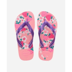 Chanclas Havaianas Flores Rosa Niños