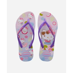 Chanclas Havaianas Slim Hello Kitty Lila Niños