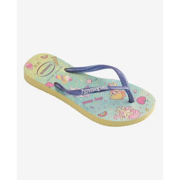 Chanclas Havaianas Slim My Little Pony Amarillo Niños 4 Chanclas Havaianas Slim My Little Pony Amarillo Niños - Imagen 2