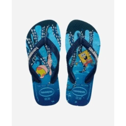 Chanclas Havaianas Top Bob Esponja Azul Niños