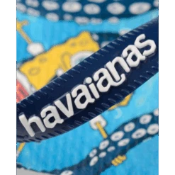 Chanclas Havaianas Top Bob Esponja Azul Niños -Zapato Tienda De Ventas chanclas havaianas top bob esponja azul ninos 4