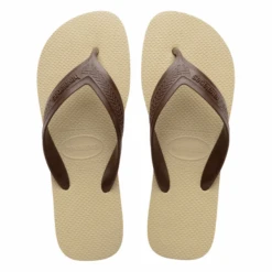 Chanclas Havaianas Top Max Beige Marrón Hombre