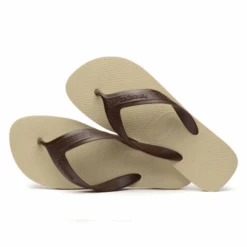 Chanclas Havaianas Top Max Beige Marrón Hombre -Zapato Tienda De Ventas chanclas havaianas top max beige marron hombre 3