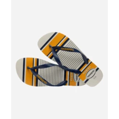 Chanclas Havaianas Top Nautical Blanco Azul Unisex -Zapato Tienda De Ventas chanclas havaianas top nautical blanco azul unisex 3