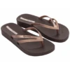 Chanclas Ipanema Bossa Soft V Marrón Rosa Mujer -Zapato Tienda De Ventas chanclas ipanema bossa soft v marron rosa mujer