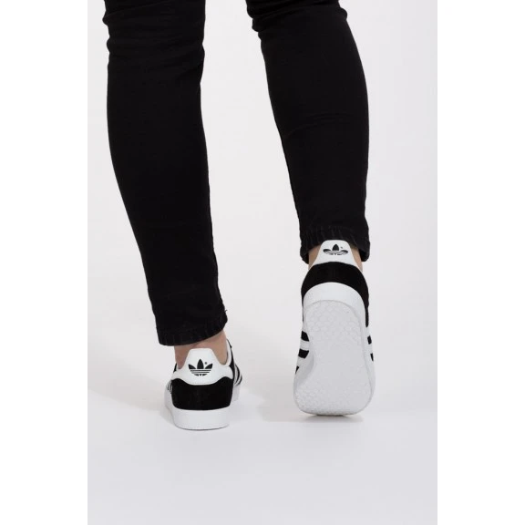 Zapatillas Adidas Gazelle Negro Blanco Hombre 6 Zapatillas Adidas Gazelle Negro Blanco Hombre - Imagen 4