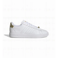 Zapatillas Adidas Grand Court 2.0 Blanco Dorado Mujer
