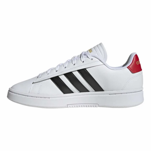 Zapatillas Adidas Grand Court Alpha Blanco Negro Rojo Hombre 4 Zapatillas Adidas Grand Court Alpha Blanco Negro Rojo Hombre - Imagen 2