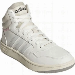 Zapatillas Adidas Hoops 3.0 Mid Blanco Mujer -Zapato Tienda De Ventas zapatillas adidas hoops 30 mid blanco mujer 2
