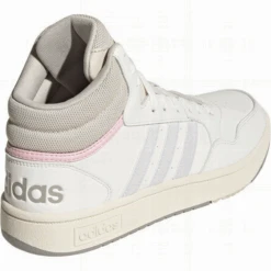 Zapatillas Adidas Hoops 3.0 Mid Blanco Mujer -Zapato Tienda De Ventas zapatillas adidas hoops 30 mid blanco mujer 3