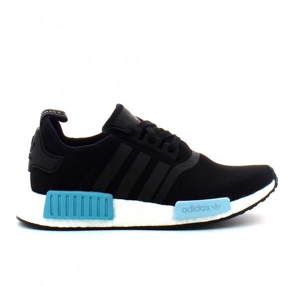 Zapatillas Adidas NMD R1 W Negro Azul Mujer 3 Zapatillas Adidas NMD R1 W Negro Azul Mujer