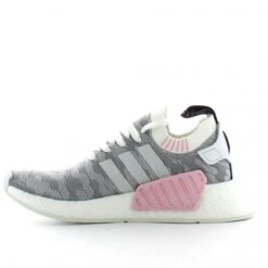Zapatillas Adidas Nmd R2 Primeknit Gris Mujer -Zapato Tienda De Ventas zapatillas adidas nmd r2 primeknit gris mujer 2