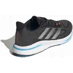 Zapatillas Adidas Supernova + Negro Plata Hombre -Zapato Tienda De Ventas zapatillas adidas supernova negro plata hombre 3