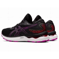 Aquapac Zapatillas Asics Nimbus 24 Negro Morado Mujer -Zapato Tienda De Ventas zapatillas asics nimbus 24 negro morado mujer 2