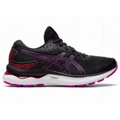 Aquapac Zapatillas Asics Nimbus 24 Negro Morado Mujer