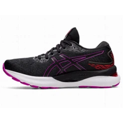 Aquapac Zapatillas Asics Nimbus 24 Negro Morado Mujer -Zapato Tienda De Ventas zapatillas asics nimbus 24 negro morado mujer 3