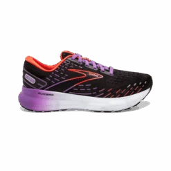 Zapatillas Brooks Glycerin 20 Negro Naranja Morado Mujer