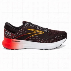 Zapatillas Brooks Glycerin 20 Negro Naranja Rojo Hombre