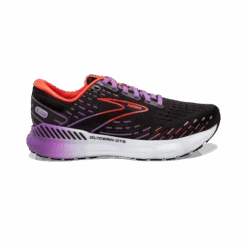 Zapatillas Brooks Glycerin GTS 20 Negro Naranja Morado Mujer