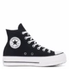 Zapatillas Converse All Star Lift Hi Negro Mujer