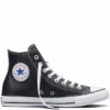 Zapatillas Converse Chuck Taylor Hi Piel Negro Unisex -Zapato Tienda De Ventas zapatillas converse chuck taylor hi piel negro unisex