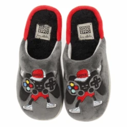 Zapatillas De Casa Gioseppo Kivioli Gris Junior -Zapato Tienda De Ventas zapatillas de casa gioseppo kivioli gris junior 2