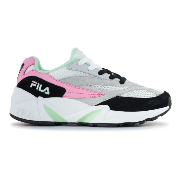 Zapatillas Fila V94M Low Negro Rosa Verde Mujer 3 Zapatillas Fila V94M Low Negro Rosa Verde Mujer