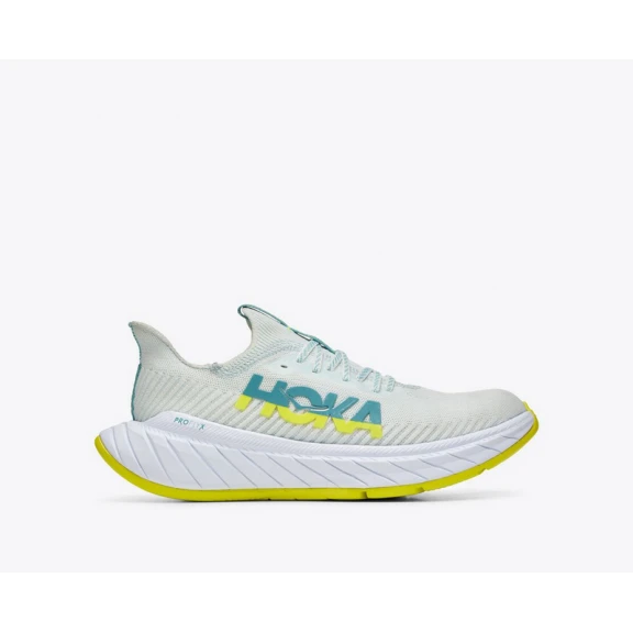 Zapatillas Hoka Carbon X 3 Verde Amarillo Hombre 3 Zapatillas Hoka Carbon X 3 Verde Amarillo Hombre