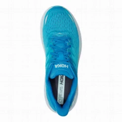 Zapatillas Hoka Clifton 8 Azul Claro Blanco Hombre -Zapato Tienda De Ventas zapatillas hoka clifton 8 azul claro blanco hombre 4
