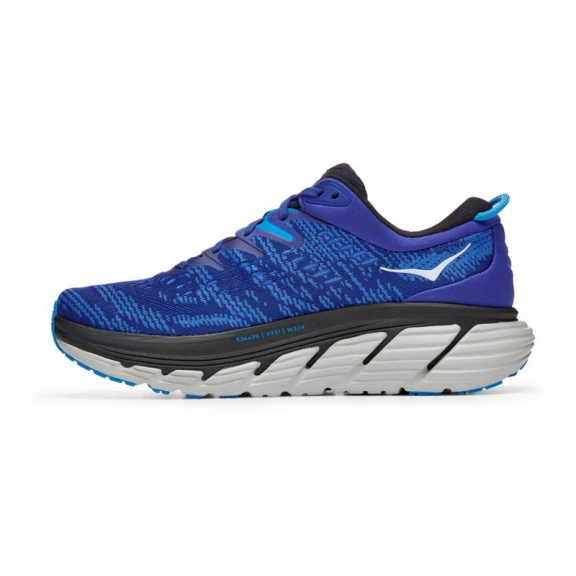 Zapatillas Hoka Gaviota 4 Azul Blanco Hombre 4 Zapatillas Hoka Gaviota 4 Azul Blanco Hombre - Imagen 2