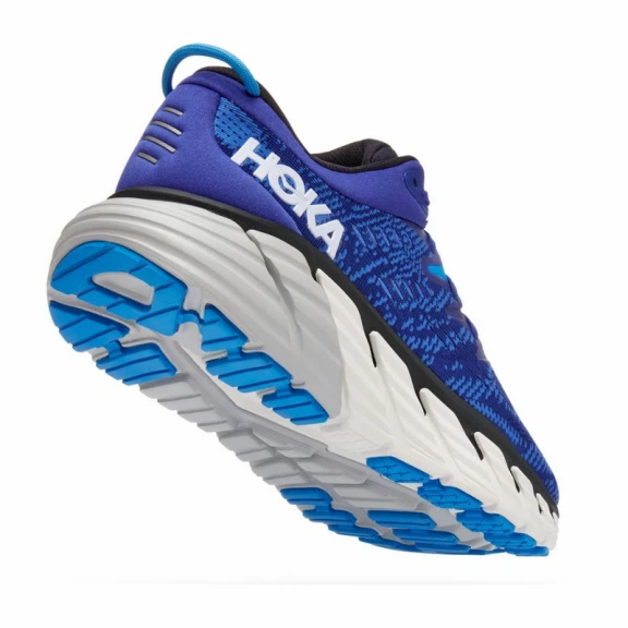 Zapatillas Hoka Gaviota 4 Azul Blanco Hombre 6 Zapatillas Hoka Gaviota 4 Azul Blanco Hombre - Imagen 4
