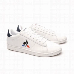 Zapatillas Le Coq Sportif Courtset Blanco Azul Hombre -Zapato Tienda De Ventas zapatillas le coq sportif courtset blanco azul hombre 2