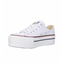 Zapatillas Lona Victoria Plataforma 1061100 Blanca Mujer -Zapato Tienda De Ventas zapatillas lona victoria plataforma 1061100 blanca mujer 2