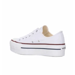 Zapatillas Lona Victoria Plataforma 1061100 Blanca Mujer -Zapato Tienda De Ventas zapatillas lona victoria plataforma 1061100 blanca mujer 3