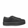 Zapatillas Lona Victoria Plataforma 109201 Negra Mujer -Zapato Tienda De Ventas zapatillas lona victoria plataforma 109201 negra mujer